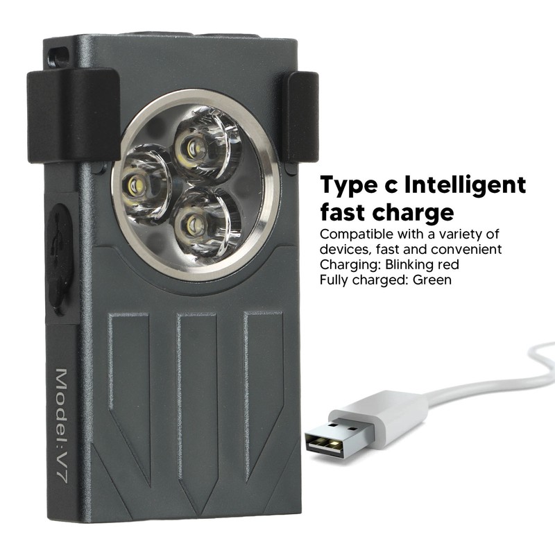 Keychain Flashlight 1100 LM Pocket Flashlight Keychain Light for Outdoor