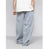 LuminBlaze Men’s Baggy Sweatpants with Elastic Drawstring Waist, Wide-Leg Casual