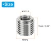 PATIKIL Thread Adapters Sleeve Reducing Nut, 6 Pcs M16*2 Male