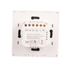 White 3 Gang WiFi Smart Switch APP Remote Control Touch