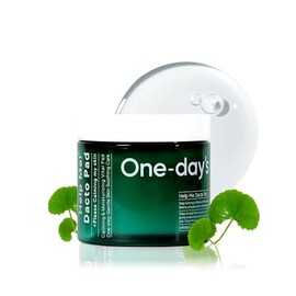 ONE-DAY’S YOU Help Me Dacto Pad | Korean Toner Pad Skincare for Face | Glycolic Acid Exfoliating | Salicylic Acid Pads w/Centella Asiatica Extract Cleansing Pads for Face (60 sheets)