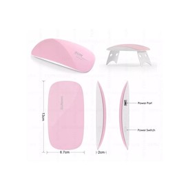 Kit Uñas Polygel, Tips y Lampara Led Geles 01 Lab.G Kit Uñas Polygel