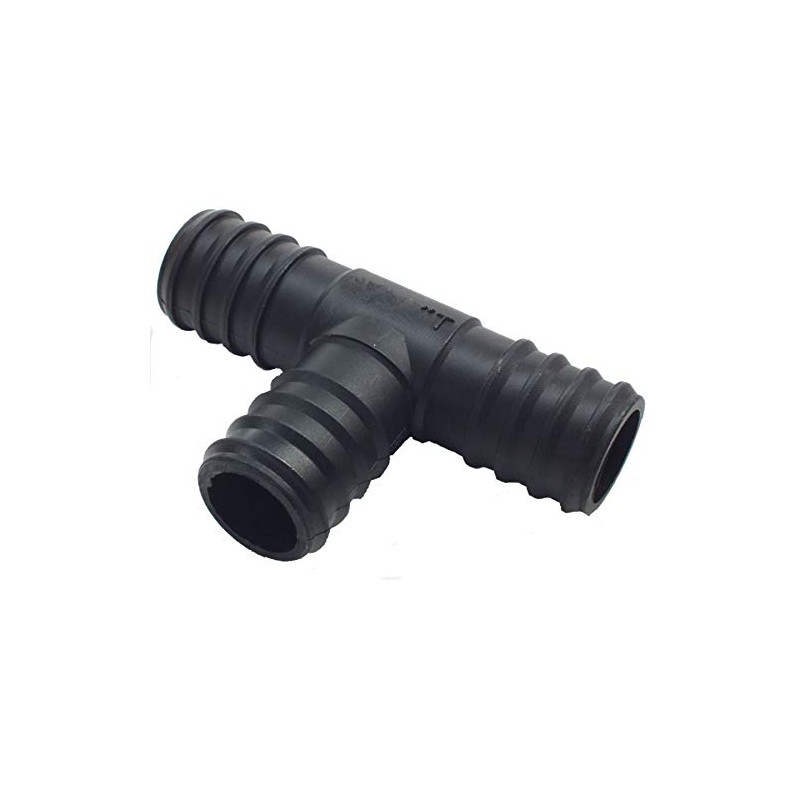 Hortafix Pond Pipe corrugated pipe Tee 1" 25mm Barbed