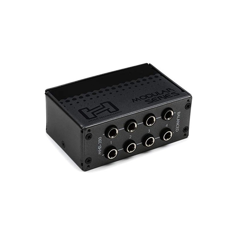 Hosa MHB-350 Patch Bay Module, 8-point, 1/4" TRS to Same
