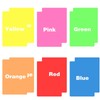 12 Pieces Colour Overlays for Dyslexia Reading Strips, Reading Tools