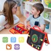 Felt Busy Board Develop Life Skills Safe Material Toddler Activity