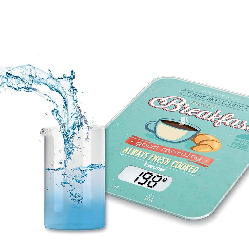 Beurer KS-19 Breakfast Digitale Küchenwaage digital Wägebereich (max.)=5 kg Mint,
