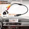 X AUTOHAUX Car RCA Cable 33.5 cm Audio Video Cable