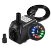 Unbranded 15W Submersible Water Pump W/ 12 LED Light For
