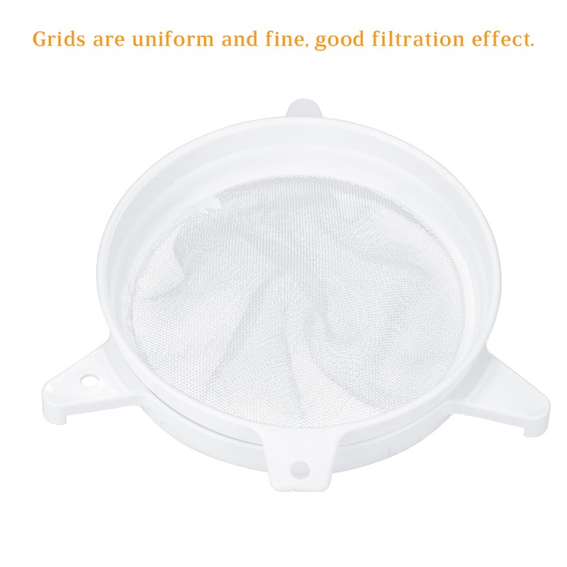 Honey Strainer Double Sieve Extractor Filter Mesh Beekeeping Equipment Beekeeper