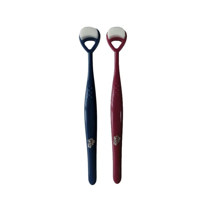 Platinum Nano PtCNT Antimicrobial Tongue Brush (either blue or red)