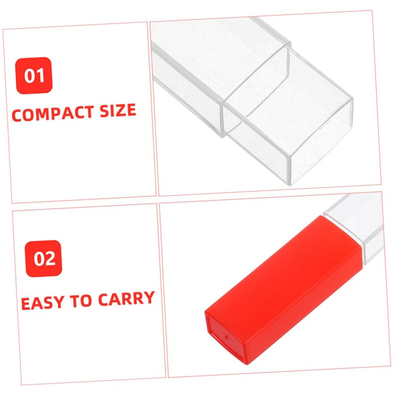 CAXUSD 10pcs Thermometer Storage Holder Reusable Tubes for Thermometer Protection