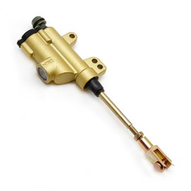 Rear Brake Master Cylinder Replacement for Chinese Dirt Pit Bike Sunl Pitster SSR Thumpstar 110 125 140ccDirt Pit Bike, ATV Brake Master Cylinder, Gold