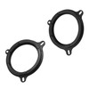 Unifizz 2pcs Thickness Car Speaker Spacer Ring Adapter Bracket Extender