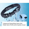 YOUFENG Urn Bracelet for Human Ashes Leather Cremation Cross Bracelet
