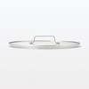 Muji 83453787 Tempered Glass Lid for Easy Visibility Diameter 11.0