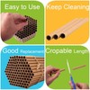 Jindduo Mason Bee Tubes 120 Pieces of 6 inch Long