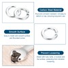 sourcing map 3/4" Split Lock Washer, 10Pcs Carbon Steel Spring