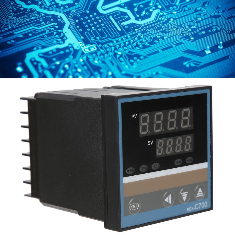 BERM PID Thermostat Digital Display Temperature Controller Switch 220V REX-C700FK02-M