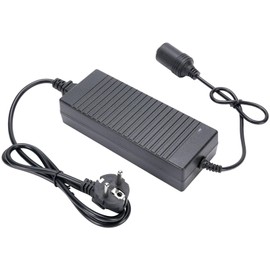 WODHMIEY Car Converter, Safe AC Adapter, 100-240V to 12V 15A Converter, CE ROHS Certified, 1.5 m Cable, Compatible with 12 V Devices, for Car Fridge, Air Compressor