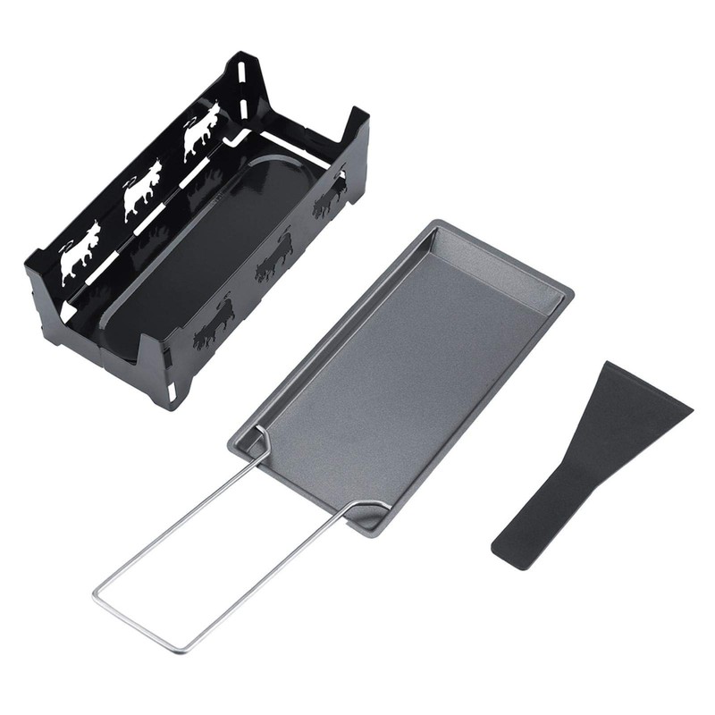 Cheese Melter Raclette Grill, Non-Stick Cheese Melter Raclette Cheese, Portable