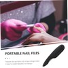 BIUDECO Folding Trim Nail File 8pcs Metal Nail Files Small