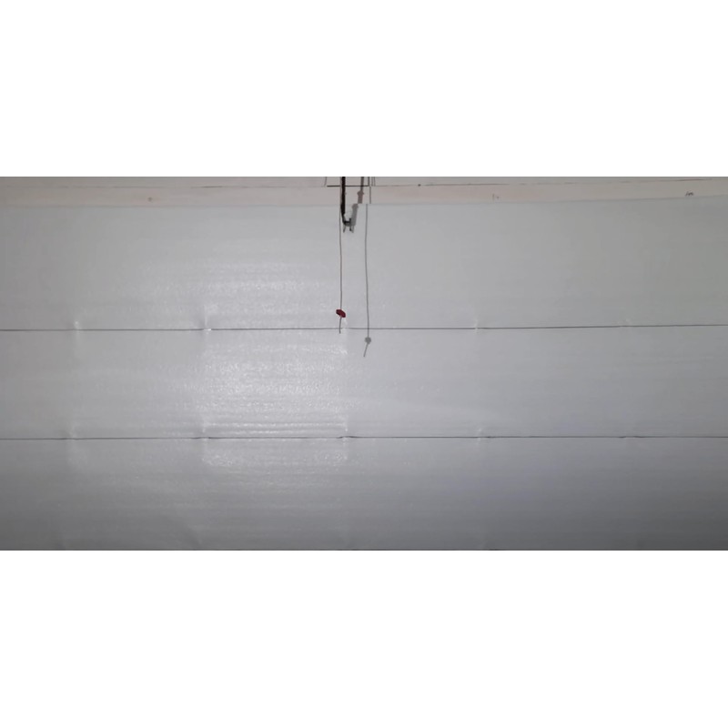 COLL7AWS Reflective Black PRE-Cut Garage Door Insulation Panel KIT: 1