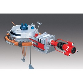 Aoshima Bunka Kyozai Thunderbird No. 5 Thunderbird No. 3 Electric Model Non-Scale Plastic Model