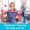 TheraBand Original Fitnessband | Thera-Band Resistance Band für Kraftraining und