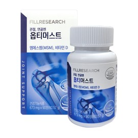 Phil Research Optimus Joint Cartilage Bone Vitamin D Opti OPTI MSM 673mg x 90 tablets 1 box / 필리서치 옵티머스트 관절 연골 뼈 비타민D 옵티 OPTI MSM 673mg x 90정 1박스