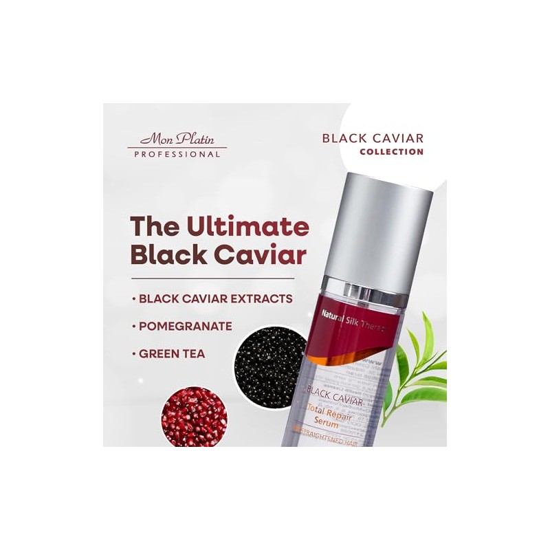 Mon Platin Hair Serum con Caviar Negro y Seda 100