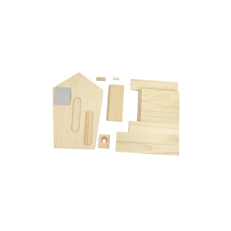 Kagaya Wood Birdhouse Tissue Case