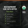 Frontier Organic Red Raspberry Leaf Herbal Supplement, 1-Pound, Certified Organic,