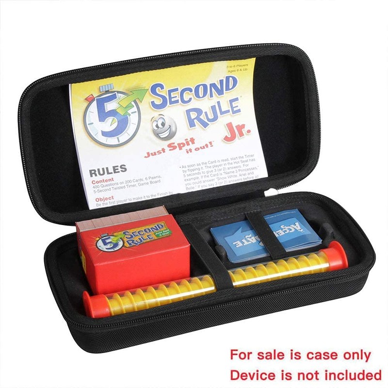 Hermitshell Travel Case for PlayMonster 5 Second Rule Game (Only