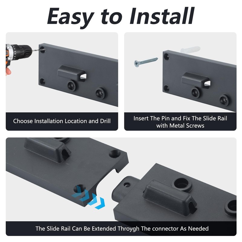 WellMade 64'' Adjustable Garden Tool Organizer, Garage Storage System with