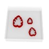 Custom Cutters Mini/Tiny Monstera Leaf Set of 3 Value Fondant