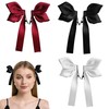 AEGYPIUS Hair Bows for Women, 3 Pairs of Elegant Bow