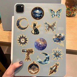 50PCS Stickers for Universe,Universe Stickers,Teens Boys and Girls Sticker Pack Vinyl Skateboard Guitar Door Laptop Luggage Car Bike Water Bottle Birthday Party Supplies Stickers