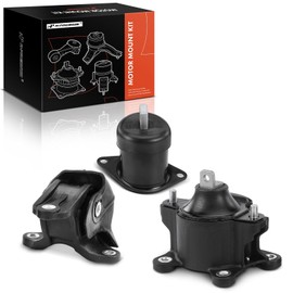 A-Premium Front & Rear Engine Motor Mount Compatible with Honda Accord 2008-2012, Crosstour 2012-2015 & Acura TSX 2009-2014, 2.4L, Hydraulic, Replace# 50830TA0A0, 3-PC Set