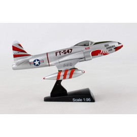 Daron Postage Stamp F-80 Shooting Star Evil Eye Fleagle/Miss Barbara Ann 1/96 Scale, Silver