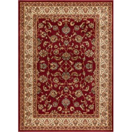 Well Woven Barclay Sarouk Red Traditional Area Rug 9'3'' X 12'6''