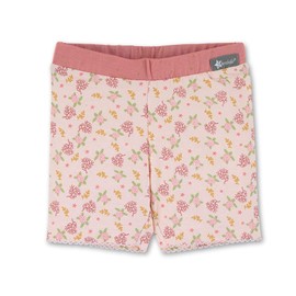 Sterntaler Girls Floral Print Elasticated Waist Shorts, pink