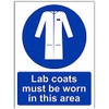 V Safety Lab Coats Must Be Worn In This Area