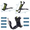 Wheelchair Navigation Holder for Cell Phone, 360°Adjustable Mobile Phone Bracket