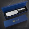 MAD SHARK 7 Inch Nakiri Knife, Ultra Sharp German Stainless