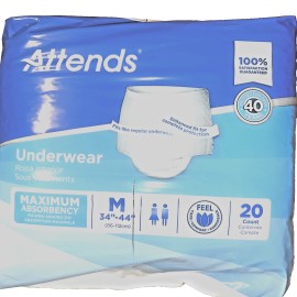 Attends Underwear Maximum Absorbency