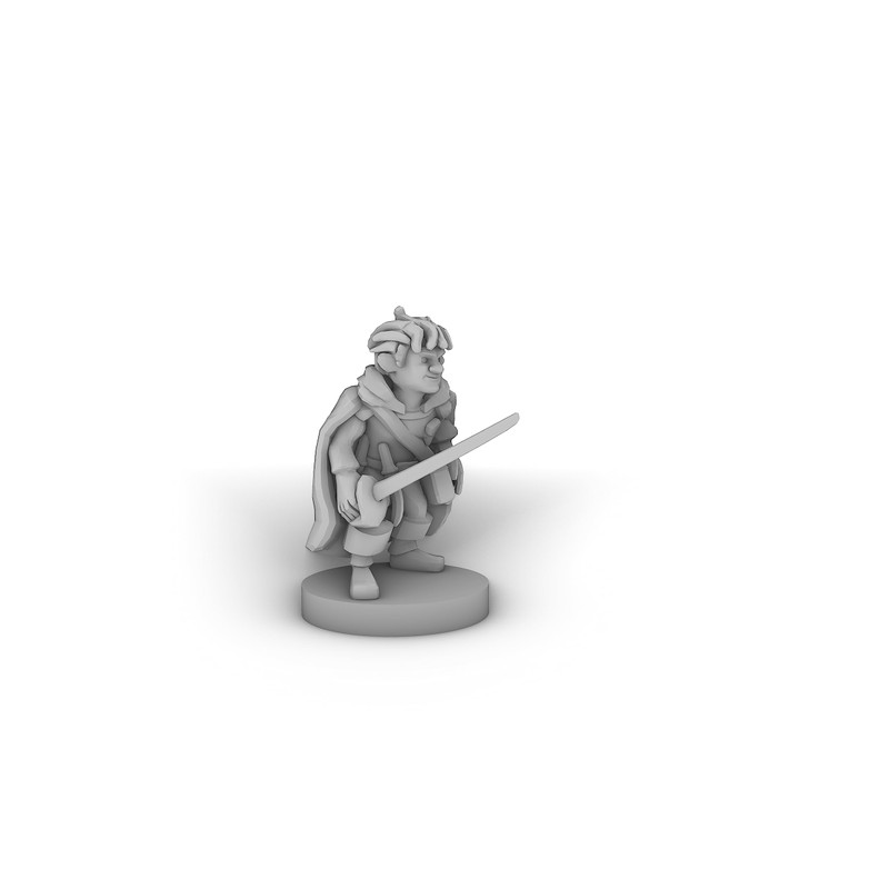 Gnome Arcane Trickster Rogue Tabletop DND Gaming Miniature