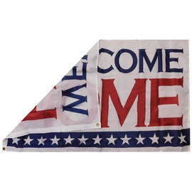 Trade Winds 3x5 Welcome Home 13 Stars Flag 3'x5' Banner Brass Grommets Military Banner Premium Fade Resistant