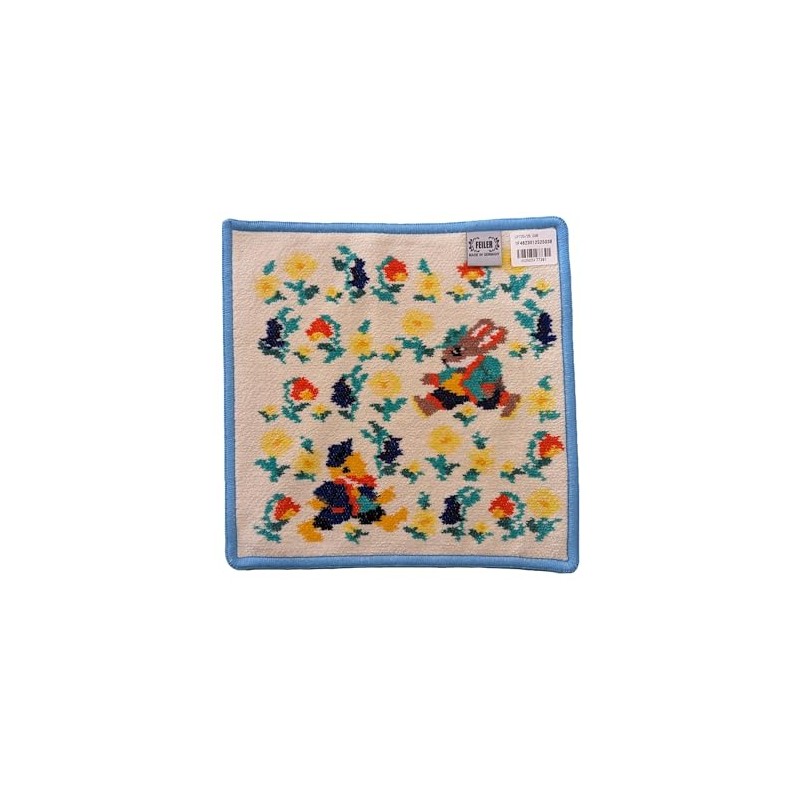 Faylor Let's Play Tag Handkerchief Blue 25cm x 25cm