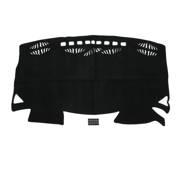 INFINAUTO Dash Cover for Toyota with Sticker Interior Sunshield Dashboard